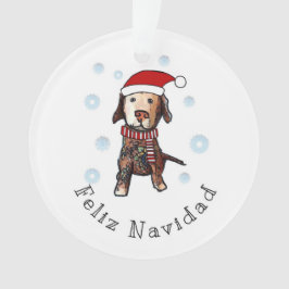 Feliz Navidad Ornament