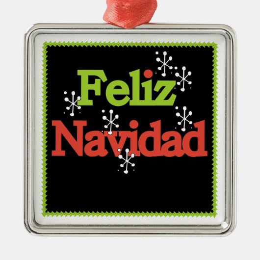 Feliz Navidad Ornament (Vorne)