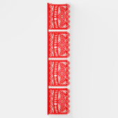 Feliz Navidad Papel Picado Banner (Vertikal)