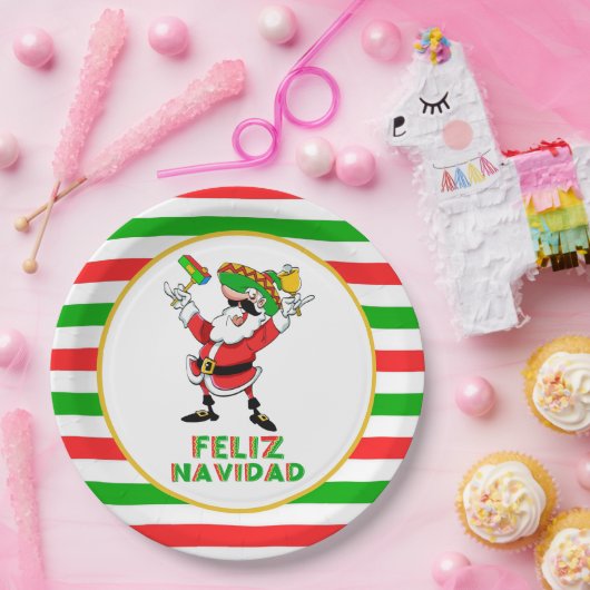 Feliz Navidad Pappteller (Party)