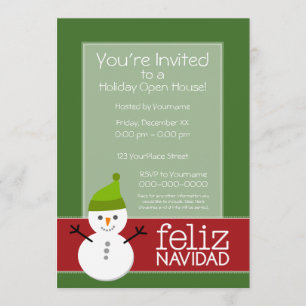 Feliz Navidad - Party Einladung