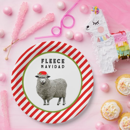 Feliz Navidad Party Pappteller (Party)