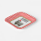 Feliz Navidad Party Pappteller (Gewinkelt)