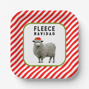 Feliz Navidad Party Pappteller