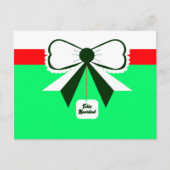 Feliz Navidad Postcard Feiertagspostkarte (Vorderseite)