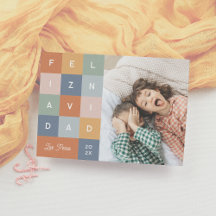 Feliz Navidad | Postfach Colorida y Moderna Con Fo