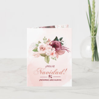 ¡FELIZ Navidad! | ¡PRÓSPERO AÑO NUEVO! | Begrüßung Karte