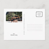 Feliz Navidad | Puerto Vallarta Tropical Christmas Postkarte (Rückseite)