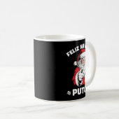 Feliz Navidad Putos Shirt Merry Xmas Funny Santa Kaffeetasse (VorderseiteRechts)