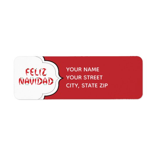 Feliz Navidad Red Chile Pepper (Vorne)