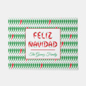 Feliz Navidad Red Chile Pepper Fußmatte (Vorderseite)