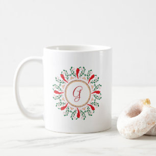 Feliz Navidad Red Chile Pepper Kaffeetasse