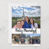 Feliz Navidad Reiseweihnachtskarte (Vorderseite)