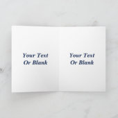 Feliz Navidad - Santa Claus Feiertagskarte (Innenseite)