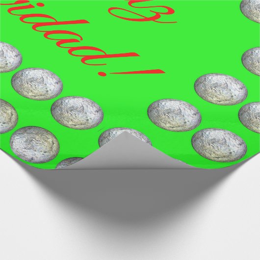 ¡Feliz Navidad! Schleifpapier Geschenkpapier (Ecke)