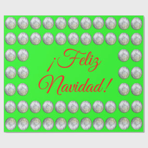 ¡Feliz Navidad! Schleifpapier Geschenkpapier