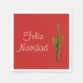 Feliz Navidad Serviette (Vorderseite)