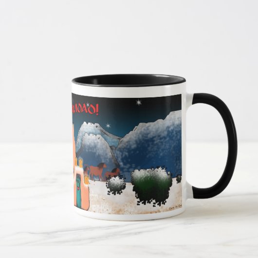 Feliz Navidad, Sie! Tasse (Rechts)