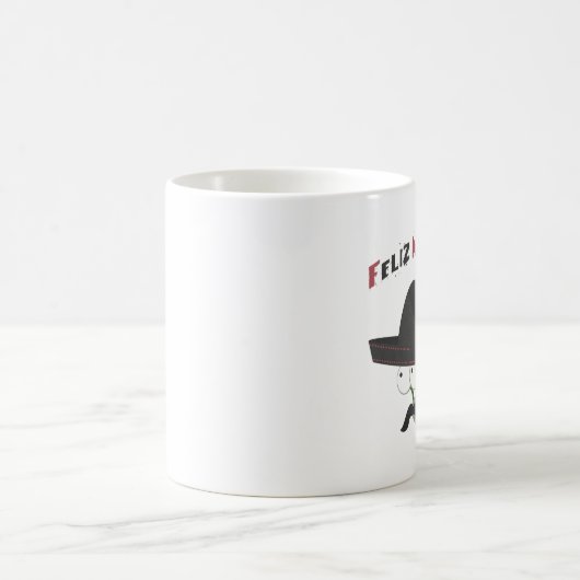 Feliz Navidad Snail Kaffeetasse (Mittel)