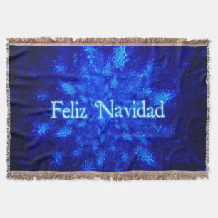 Feliz Navidad - Snowburst Decke