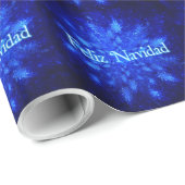 Feliz Navidad - Snowburst Geschenkpapier (Rolleneckpunkt)