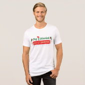 Feliz Navidad Spanische Weihnachtsfeiertage Tri-Blend Shirt (Vorderseite voll)