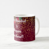 Feliz Navidad Spanische Weihnachtsgrüße Kaffeetasse (VorderseiteRechts)