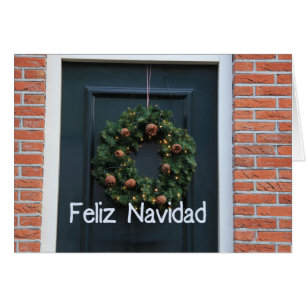 Feliz Navidad Spanische Weihnachtskarte