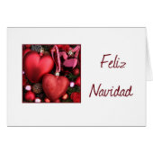 Feliz Navidad - spanische Weihnachtskarte (Vorderseite (Horizontal))