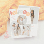 Feliz Navidad Spanisches Weihnachtsfoto Collage Feiertagskarte