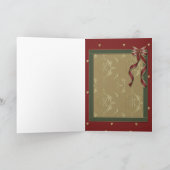 Feliz Navidad Spanish Frohe Weihnachtskarte Feiertagskarte (Innenseite)