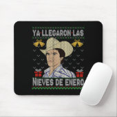Feliz Navidad Spanish Las Nieves De Enero El Del C Mousepad (Mit Mouse)