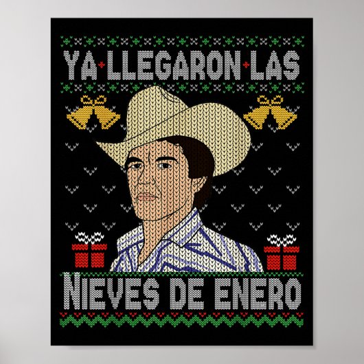 Feliz Navidad Spanish Las Nieves De Enero El Del C Poster (Vorne)