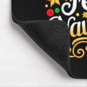 Feliz Navidad Spanish Mexican Christmas Xmas Holid Mousepad (Ecke)