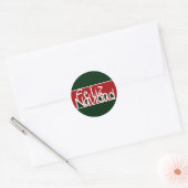Feliz Navidad Stickers oder Umschlag Aufkleber (Umschlag)