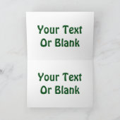 Feliz Navidad - Stille Nacht Feiertagskarte (Innenseite)