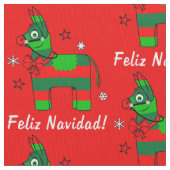 Feliz Navidad! Stoff (Nahaufnahme)