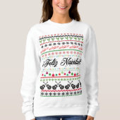 Feliz Navidad Sweater Sweatshirt (Vorderseite)