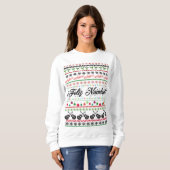 Feliz Navidad Sweater Sweatshirt (Vorne ganz)