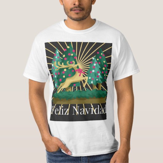 FELIZ NAVIDAD, T-Shirt (Vorderseite)