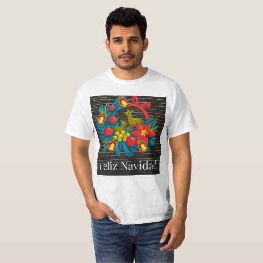 FELIZ NAVIDAD T-Shirt (Vorne ganz)