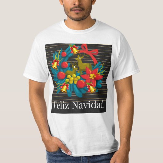 FELIZ NAVIDAD T-Shirt (Vorderseite)