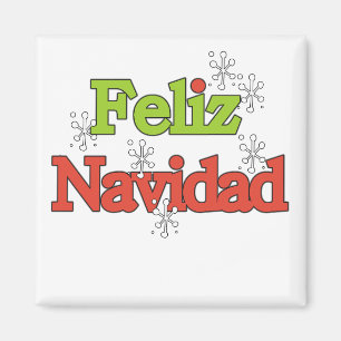 Feliz Navidad T-shirts and Ohrts Magnet