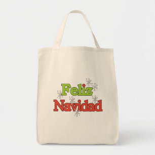 Feliz Navidad T-shirts and Ohrts Tragetasche