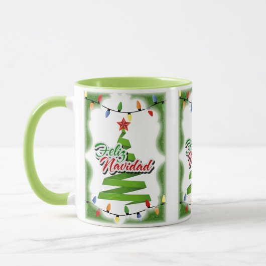 Feliz Navidad Tasse (Links)