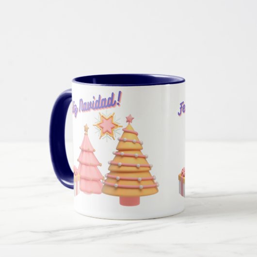 FELIZ NAVIDAD TASSE (Vorderseite Links)