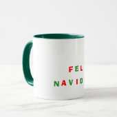 Feliz, Navidad Tasse (Vorderseite Links)
