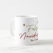 Feliz Navidad Tasse (Vorderseite Links)