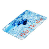 Feliz Navidad - Urban Moose Magnet (Linke Seite)