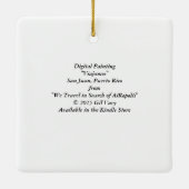 ¡ Feliz Navidad! Verzierung Keramikornament (Rückseite)